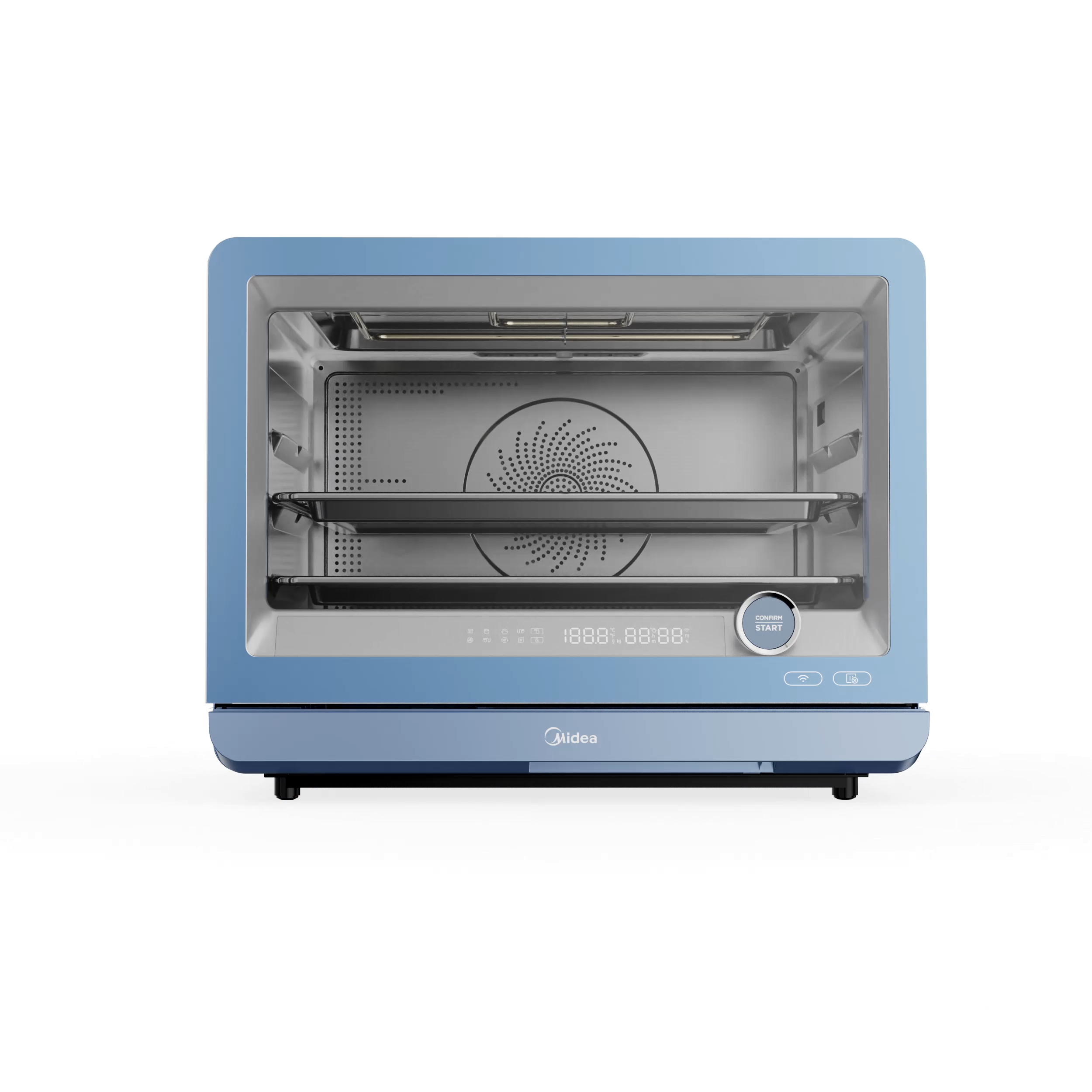 Midea microwave deals built in